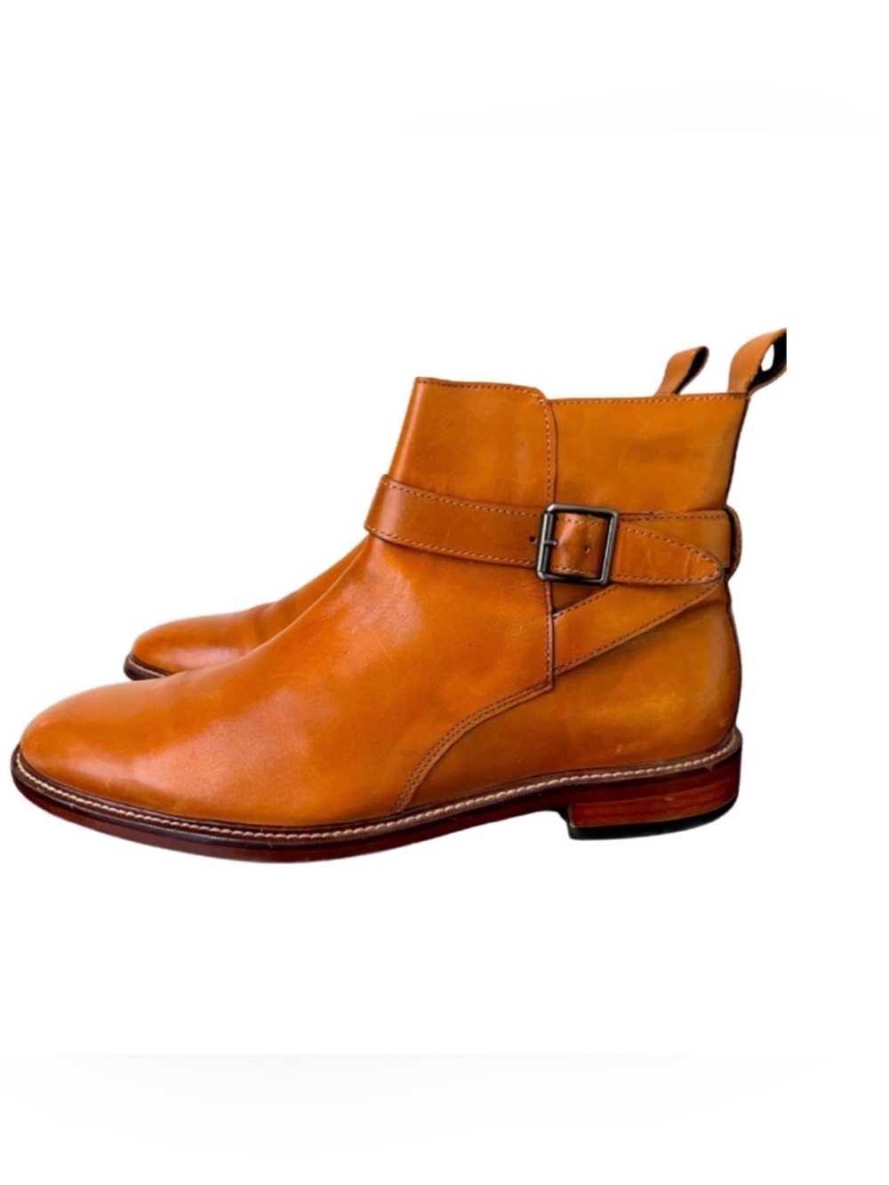 Banana Republic Billi Jodhpur Style Italian Leather Boots Size 8